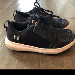 Boys sporty Under Armour tennis shoes
